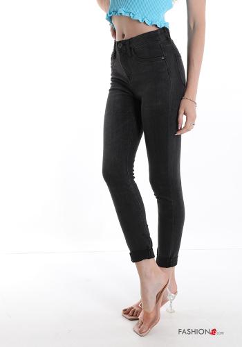 Cotton Jeans with pockets - ph 3