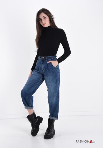 Jeans aus Baumwolle  mit Taschen - ph 5