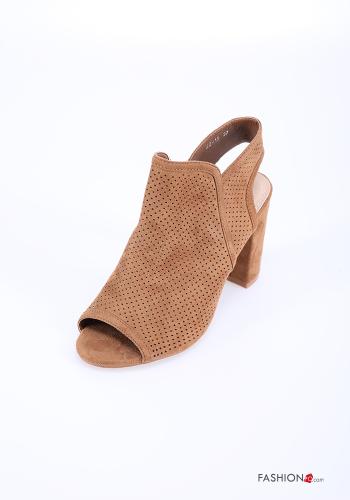 Scarpe con tacco regolabile open toe con cinturino - ph 1