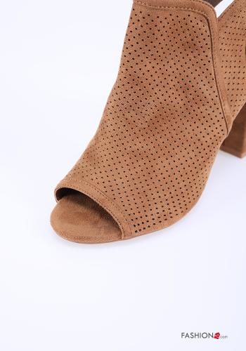 Scarpe con tacco regolabile open toe con cinturino - ph 3