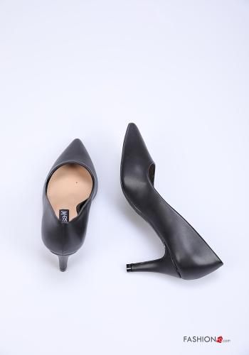 Zapatos de tacón alto imitación de cuero - ph 2