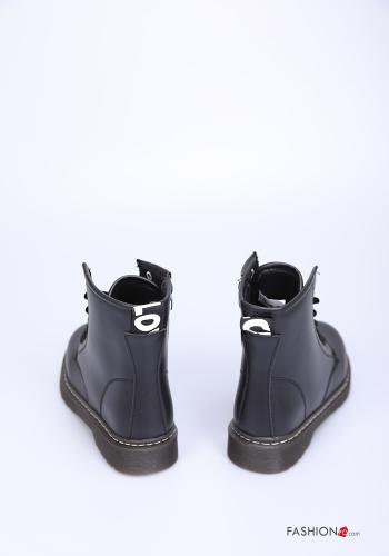 Botas estilo militar con cremallera - ph 3