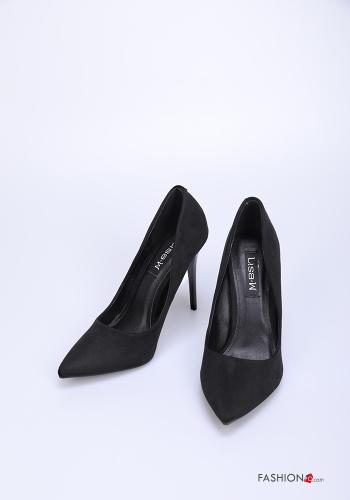 Scarpe con tacco camoscio - ph 1