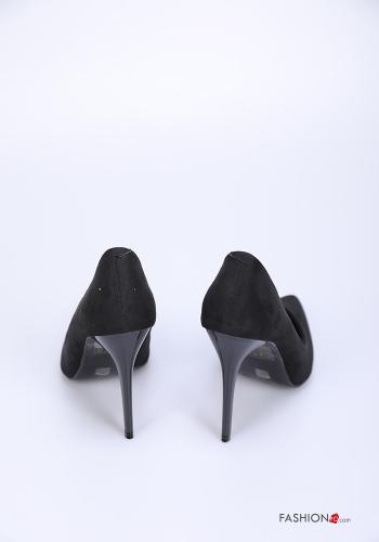 Scarpe con tacco camoscio - ph 3