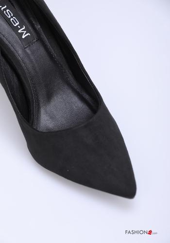 Scarpe con tacco camoscio - ph 4