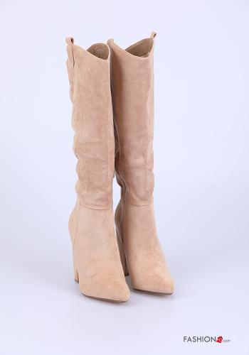 Bottes Suède avec fermeture éclair - ph 1