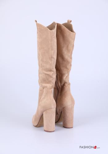 Bottes Suède avec fermeture éclair - ph 2