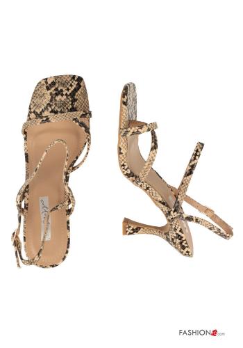 Sandalen  regulierbar mit Riemen Python Muster - ph 2