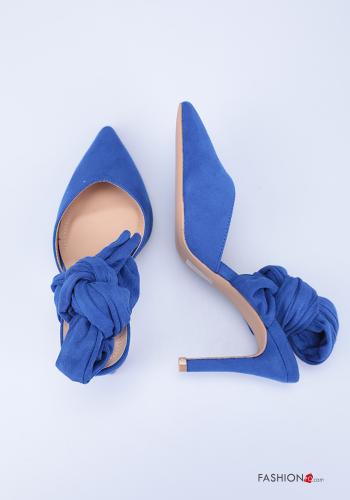 Heeled shoes  Suede with strap - ph 2