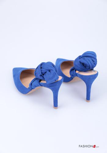 Heeled shoes  Suede with strap - ph 4