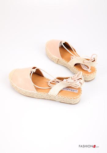 Espadrilles mit Knöchelriemen - ph 4