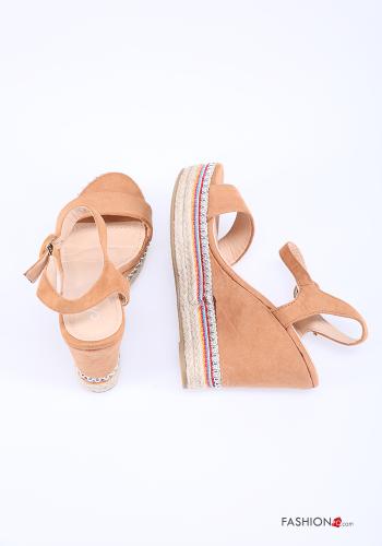 Scarpe con tacco  regolabile con cinturino zeppa open toe - ph 2