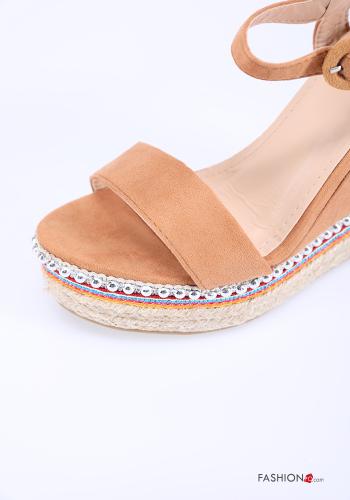 Scarpe con tacco  regolabile con cinturino zeppa open toe - ph 3