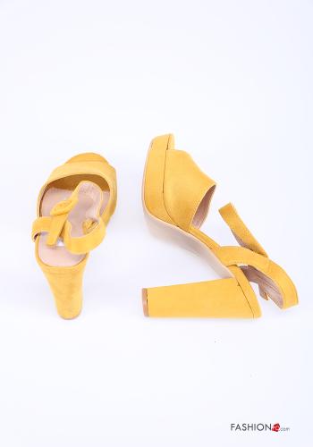 Zapatos de tacón alto ajustable punta abierta con correa - ph 2