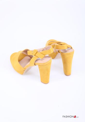 Zapatos de tacón alto ajustable punta abierta con correa - ph 4