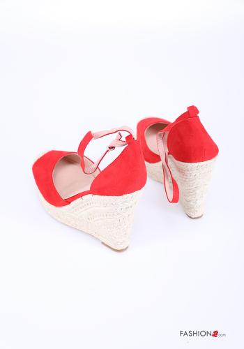 Chaussures à talons ajustable coins avec sangle - ph 4