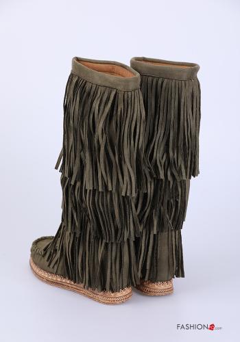 Botas Gamuza con flecos - ph 2