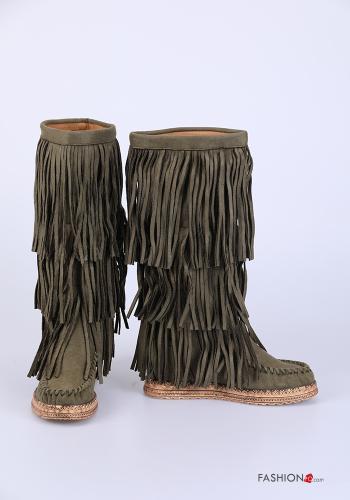 Botas Gamuza con flecos - ph 3