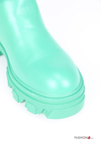 Kunstleder Stiefel mit Reißverschluss - ph 4