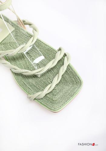 faux leather Sandals Ankle strap - ph 4