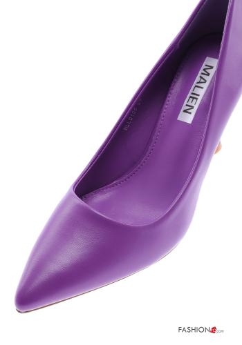 faux leather court shoe Heeled shoes - ph 3