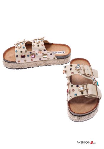 Sandalias ajustable con brillantes - ph 2