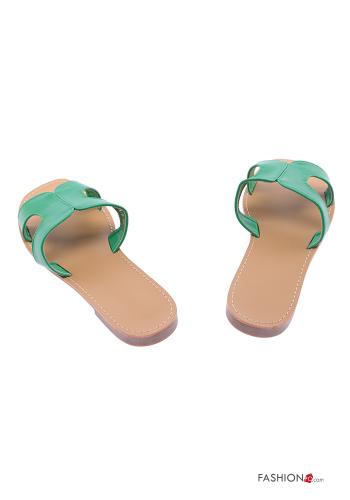 faux leather Sandals - ph 4
