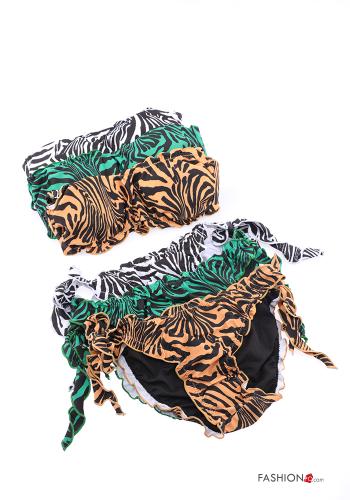 Bikini ajustable Estampado animal con lazo - ph 1