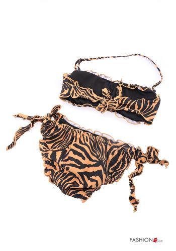 Bikini ajustable Estampado animal con lazo - ph 3