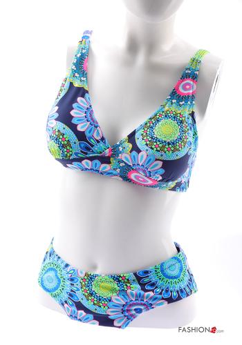 Biquini ajustable Floral con moño - ph 5