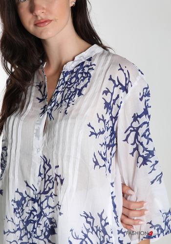 Set 10 pezzi Copricostume in Cotone  con bottoni Fantasia naturale - ph 4