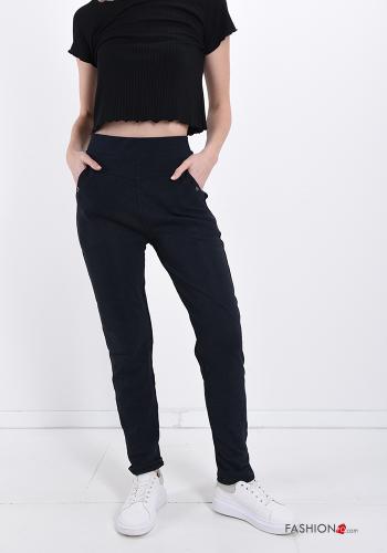 Conjunto de 12 piezas Pantalónes de Algodón  con bolsillos - ph 1