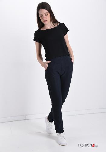 Conjunto de 12 piezas Pantalónes de Algodón  con bolsillos - ph 5