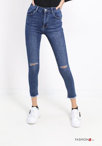 Jeans aus Baumwolle mit Taschen - ph 1