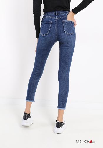Jeans aus Baumwolle mit Taschen - ph 2