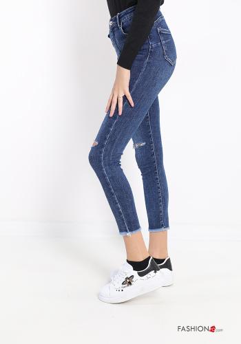 Jeans aus Baumwolle mit Taschen - ph 3