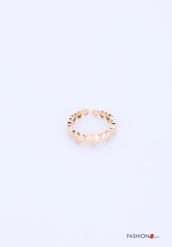 Ring mit Strasssteinen - ph 1