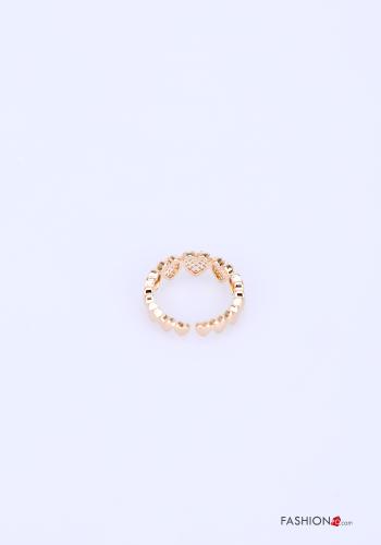 Ring mit Strasssteinen - ph 2