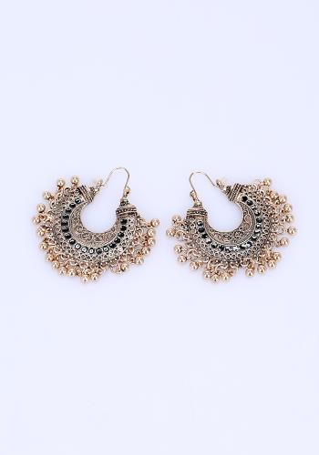 Earrings  with rhinestones - ph 1