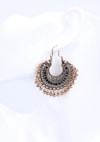 Earrings  with rhinestones - ph 3