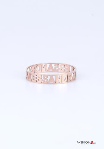 Bracciale Fantasia scritta con strass - ph 2