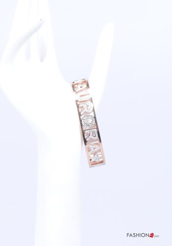 Bracciale Fantasia scritta con strass - ph 3