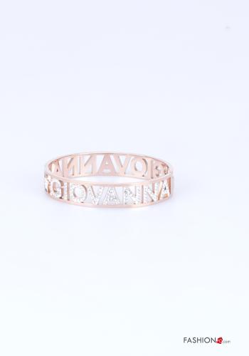 Pulsera Patrones de escritura con brillantes - ph 1