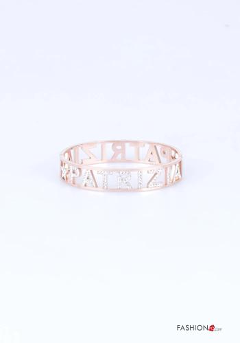Bracelet  avec strass Imprimé écrit - ph 1