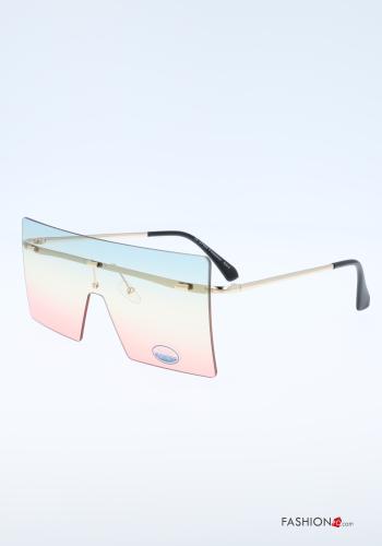 Pack de 12 piezas Gafas de Sol pantalla con cristales degradados - ph 5
