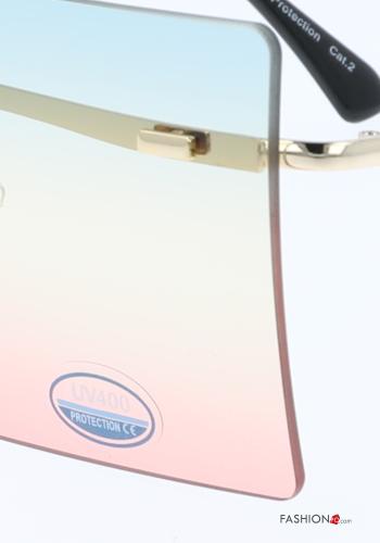 Pack de 12 piezas Gafas de Sol pantalla con cristales degradados - ph 6