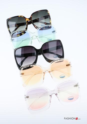 Set 12 pezzi Occhiali da sole  butterfly con lenti sfumate - ph 1