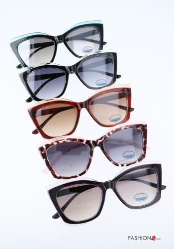 Set 12 pezzi Occhiali da sole  butterfly con lenti sfumate - ph 1