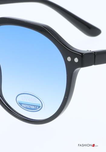 Conjunto de 12 piezas Gafas de Sol  redondas con cristales degradados - ph 6