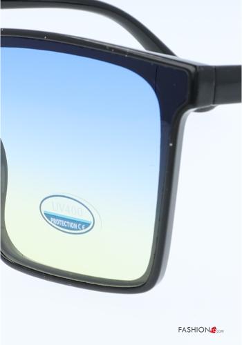 12-teiliges Set  Sonnenbrille  Quadratische mit verlaufs Brillengläser - ph 6